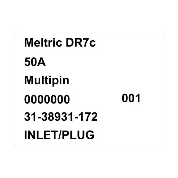 Meltric 31-38931-172 INLET 31-38931-172